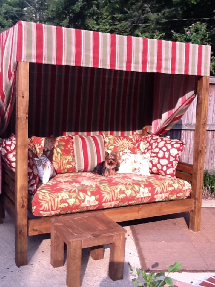 35 Of the Best Ideas for Diy Outdoor Daybed - Home DIY Projects